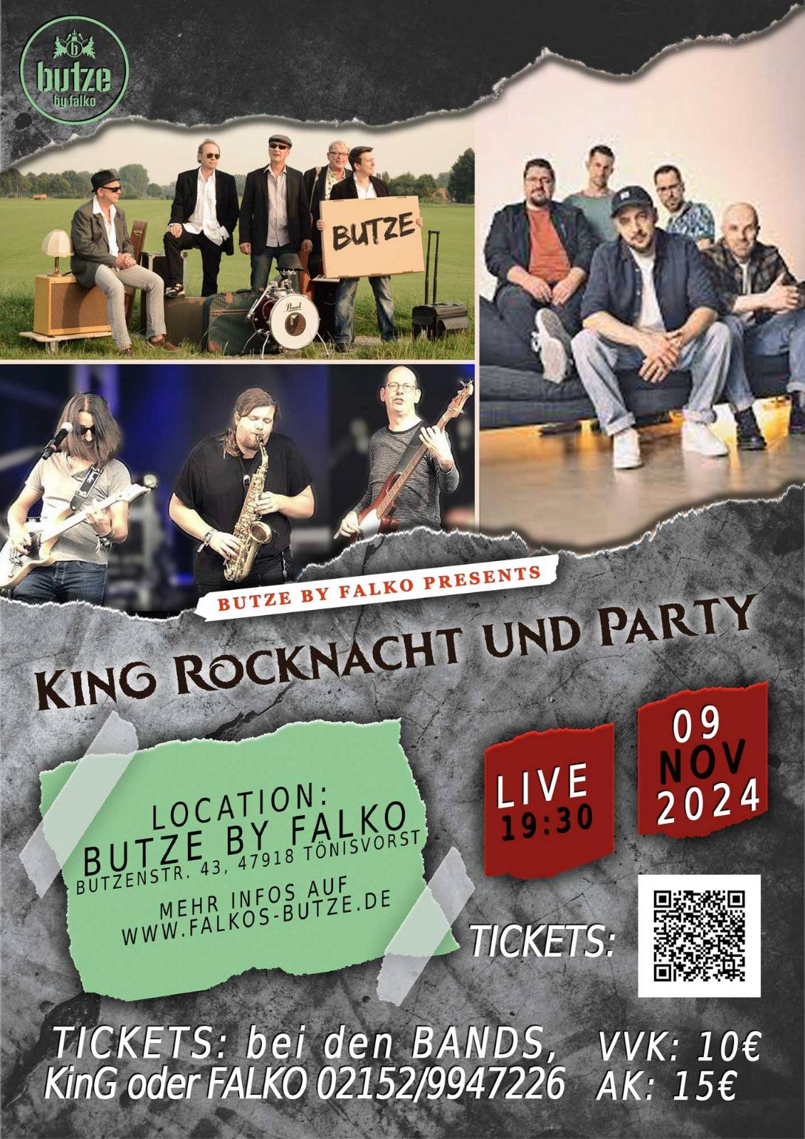 Plakat KinG Rocknacht 2024