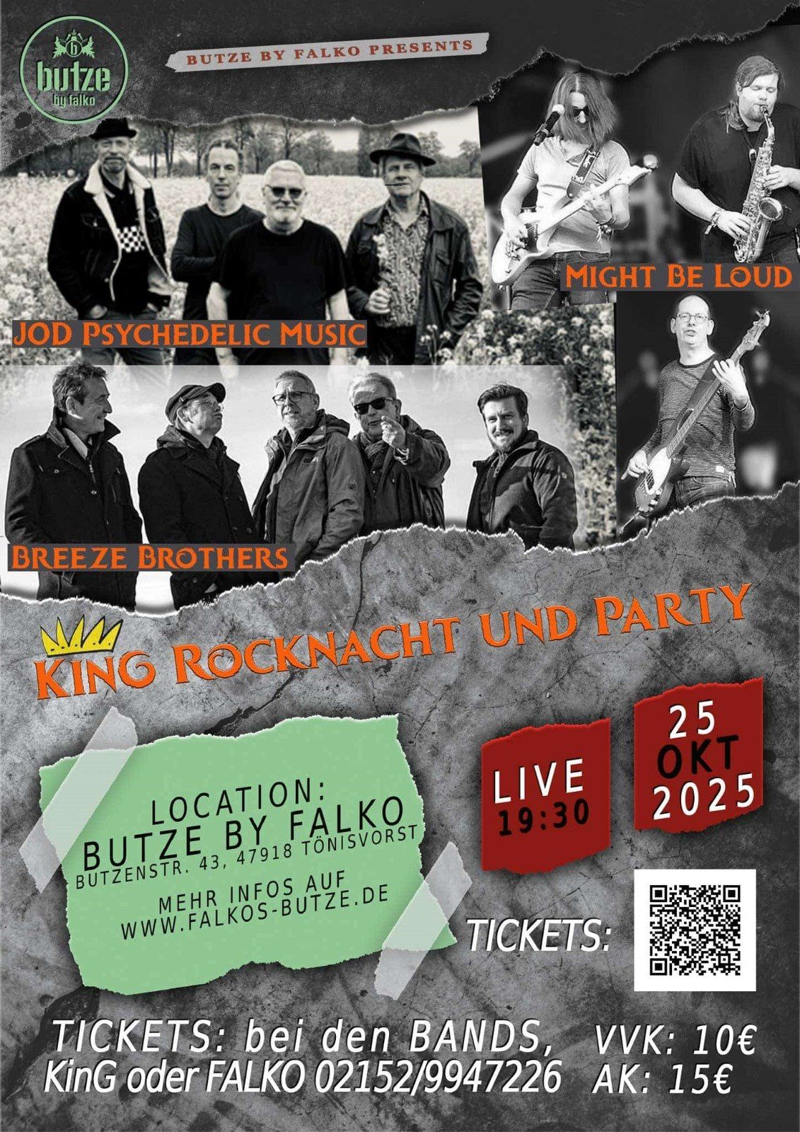 Plakat KinG Rocknacht 2025